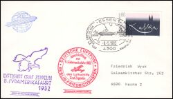 1983  5. Südamerikafahrt des Luftschiffes LZ 127 "Graf Zeppelin"