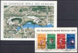 1972  Jahrgang - gestempelt mit Block und Einzelmarken