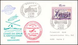 1983  6. Sdamerikafahrt des Luftschiffes LZ 127 Graf Zeppelin 