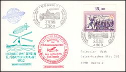 1983  6. Südamerikafahrt des Luftschiffes LZ 127 "Graf Zeppelin"