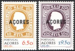 1980  Jahrestag der ersten Markenausgabe der Azoren