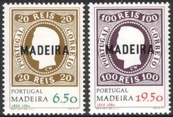 1980  Jahrestag der ersten Markenausgabe von Madeira