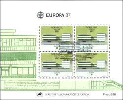 1987  Europa: Moderne Architektur - Block