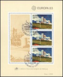 1983  Europa: Große Werke des menschlichen Geistes - Block