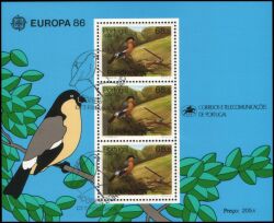 1986  Europa: Natur- und Umweltschutz - Block