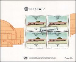 1987  Europa: Moderne Architektur - Block