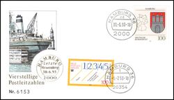 1993  Letzter Verwendungstag der alten Postleitzahl - Hamburg