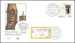 1993  Letzter Verwendungstag der alten Postleitzahl - Berlin