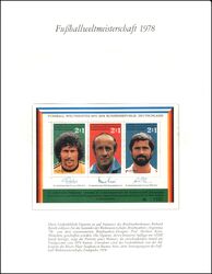 - Fuball-Weltmeisterschaft 1978 - Vordruckalbum