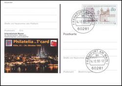 1993  Briefmarkenmesse PHILATELIA `93 in Köln