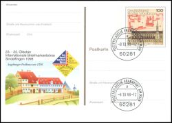 1998  Intern. Briefmarkenbörse in Sindelfingen