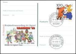 1998  Briefmarkenausstellung NAJUBRIA `98