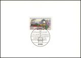 1985  Ministerkarte - 150 Jahre Deutsche Eisenbahnen