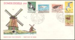 1961  Sommermarken: Vögel