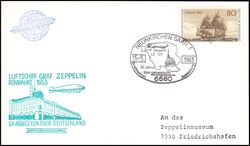1983  Saargebietsfahrt des Luftschiffs LZ 127 Graf Zeppelin