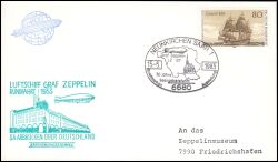 1983  Saargebietsfahrt des Luftschiffs LZ 127 "Graf Zeppelin"