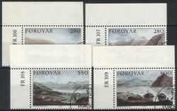 1985  Landschaftsgemälde von Edward Dayes