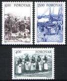 1995  Leben auf den Färöer-Inseln um 1900