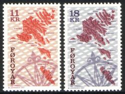 1997  Freimarken: Landkarte