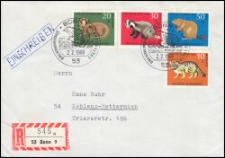 1968   Jugend: Seltene Tiere