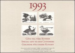 1993  Seevögel - Schwarzdruck