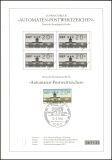 1988  Automaten-Postwertzeichen Berlin - Schwarzdruck