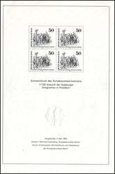 1982  Salzburger Emigranten - Schwarzdruck