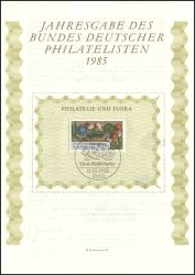 1985  Jahresgabe des BDPh - Flora