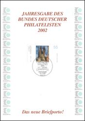 2002  Jahresgabe des BDPh - Briefporto