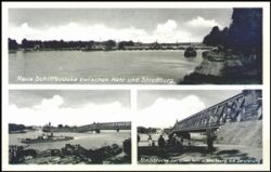 Schiffbrücke zwischen Kehl und Straßburg