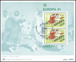 1981  Europa: Folklore - Block