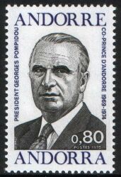 1975  Todestag von Georges Pompidou