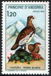 1979  Naturschutz - Pyrenen-Alpenschneehuhn