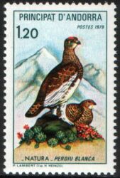 1979  Naturschutz - Pyrenäen-Alpenschneehuhn