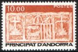 1985  Freimarken: Älteste Wappen von Andorra