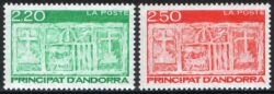 1991  Freimarken: Älteste Wappen von Andorra