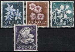 1966  Freimarken: Blumen