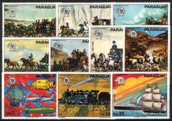 Paraguay 1974  100 Jahre Weltpostverein (UPU)