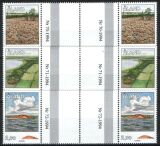 1994  Freimarken: Gesteinsformationen mit Zwischensteg