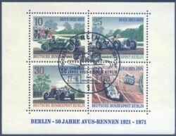 1971  AVUS-Rennen mit Sonderstempel