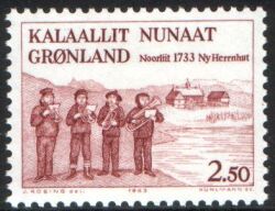 1983  Ankunft der Herrnhuter Missionare auf Grönland