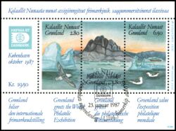 1987  Internationale Briefmarkenausstellung HAFNIA `87