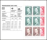 1990  Freimarken: Königin Margrethe II. -...