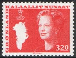 1989  Freimarken: Königin Margrethe II. aus MH