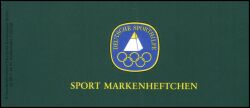 1983  Deutsche Sporthilfe - Markenheftchen Berlin