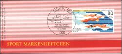 1986  Deutsche Sporthilfe - Markenheftchen Berlin