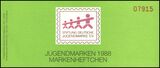 1988  Stiftung Deutsche Jugendmarken - Markenheftchen