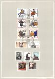 1990  500 Jahre Post - Philatelistische Klappkarte