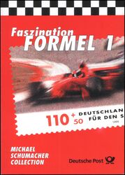 1999  Postamtliches Erinnerungsblatt - Faszination Formel 1