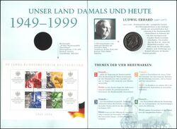 1999  Gedenkausgabe der Deutschen Post - 50 Jahre BRD